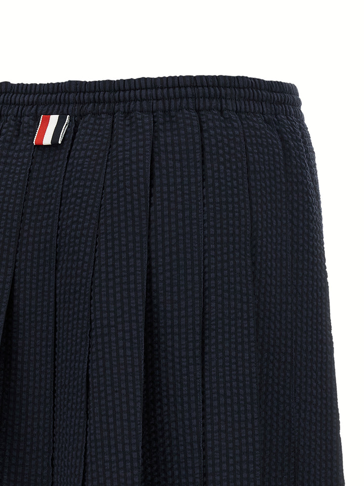 Thom Browne Striped Skirt Skirts - Blue | b2f754f6e30b23116d7b1cff39ed64699b4c8a48