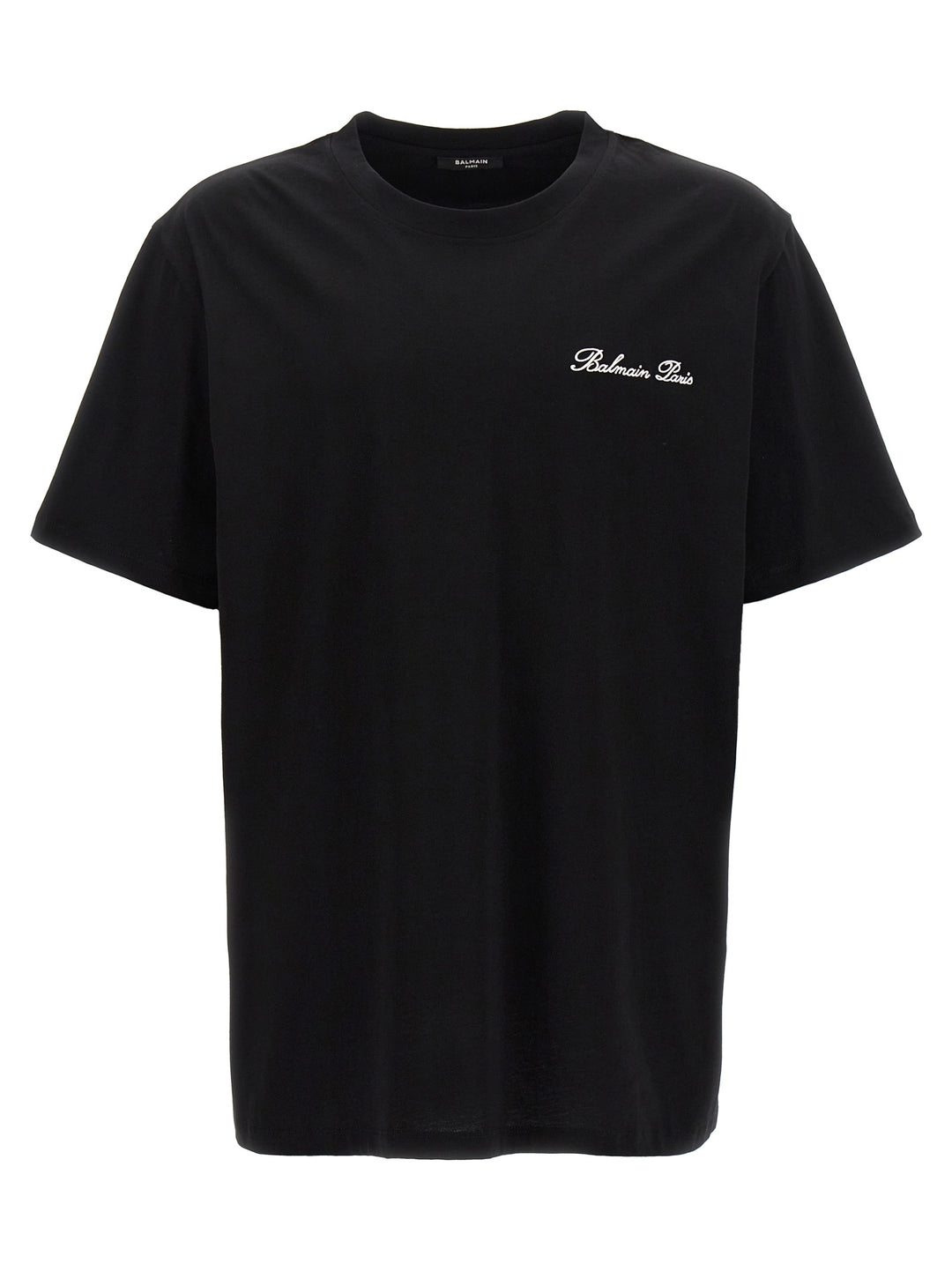 Balmain Signature T-shirt - White/Black | d9cbe816c5480a91fcb3351889ff79fae5a3f7ca
