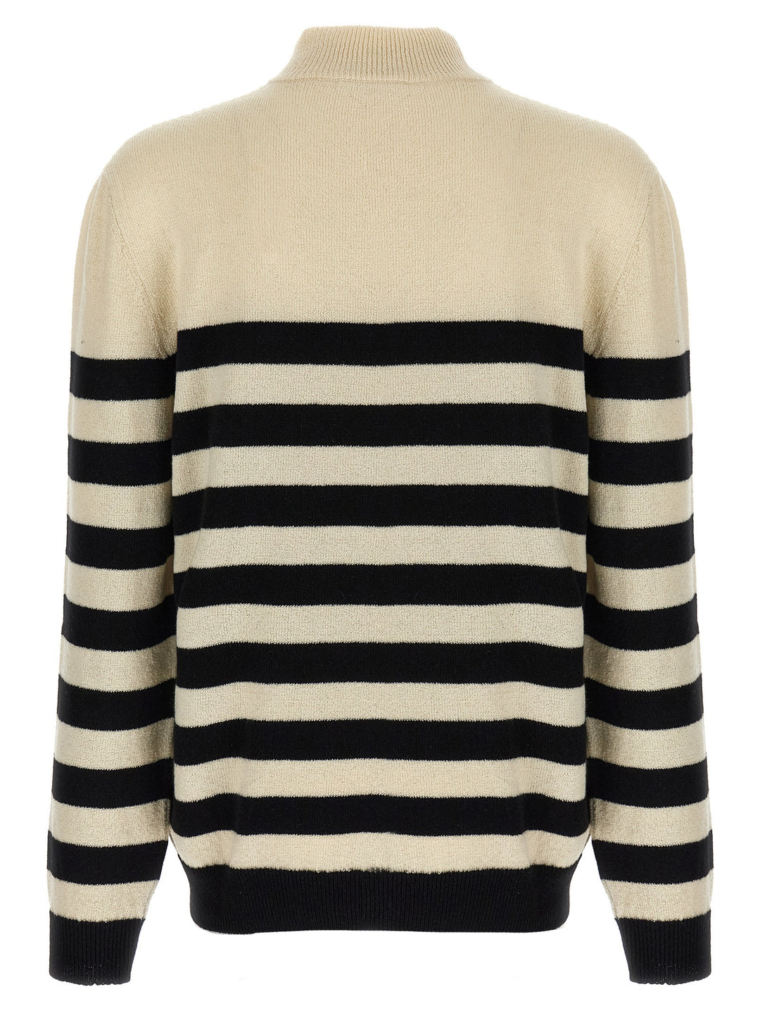 Balmain Marinière Sweaters and Cardigans - White/Black | 8e35a023bfb725e1d1b2c46139f5dd7fb2250503
