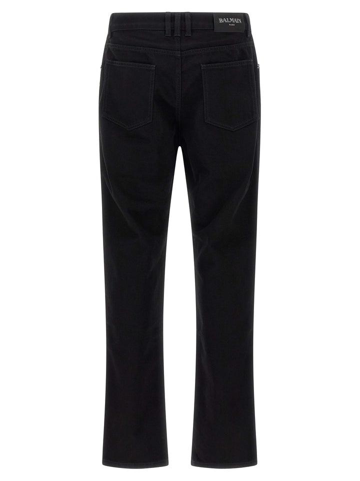 Balmain Regular Jeans - Black | 6c04afa5ded6479a9719aebbf36af59e5649866b