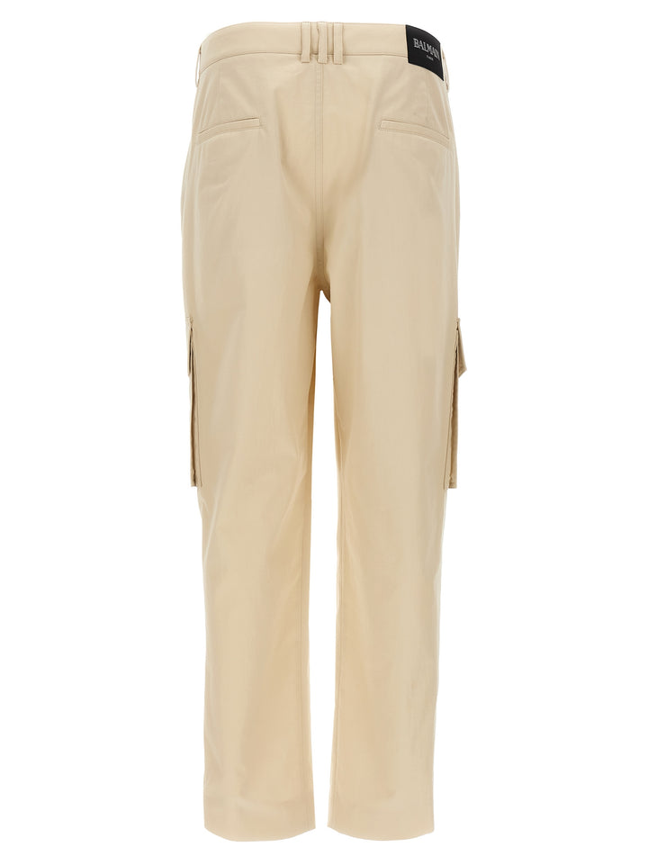Balmain Cargo Pants - Beige | 607c42ea94987466d1bf2133cfa33e5e3a152d41