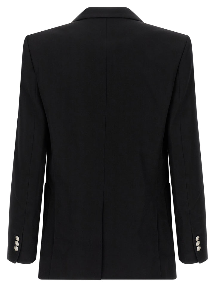 Balmain Grain De Poudre Blazer - Black | ebede6f3f2e8b291730746c985937b619724edc1