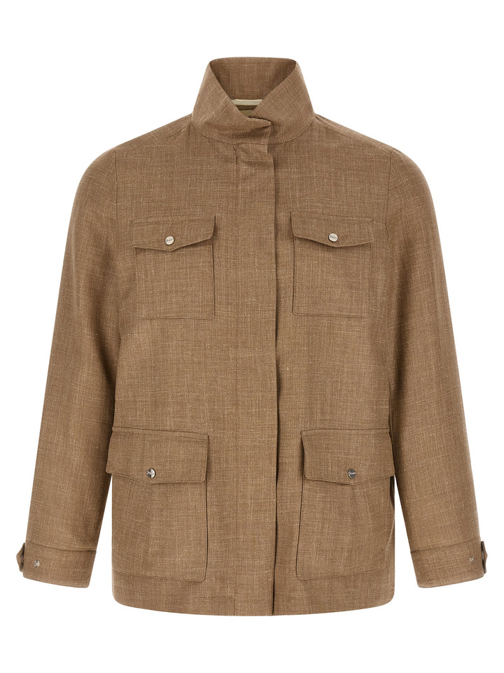 Herno Field Puffer Jackets - Beige | 131e0a7c4cf5094bc026500e7bdf00549232c9db