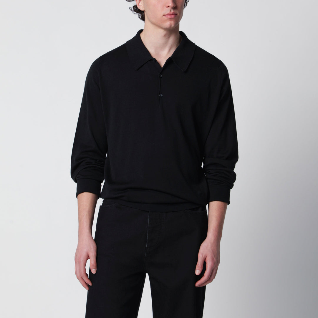 John Smedley Shirts & Tops - Black | 962e4f7d30da960050110d567143a0aa4e27f83f