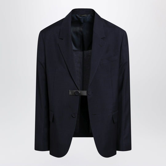 Dark Blue Wool Jacket