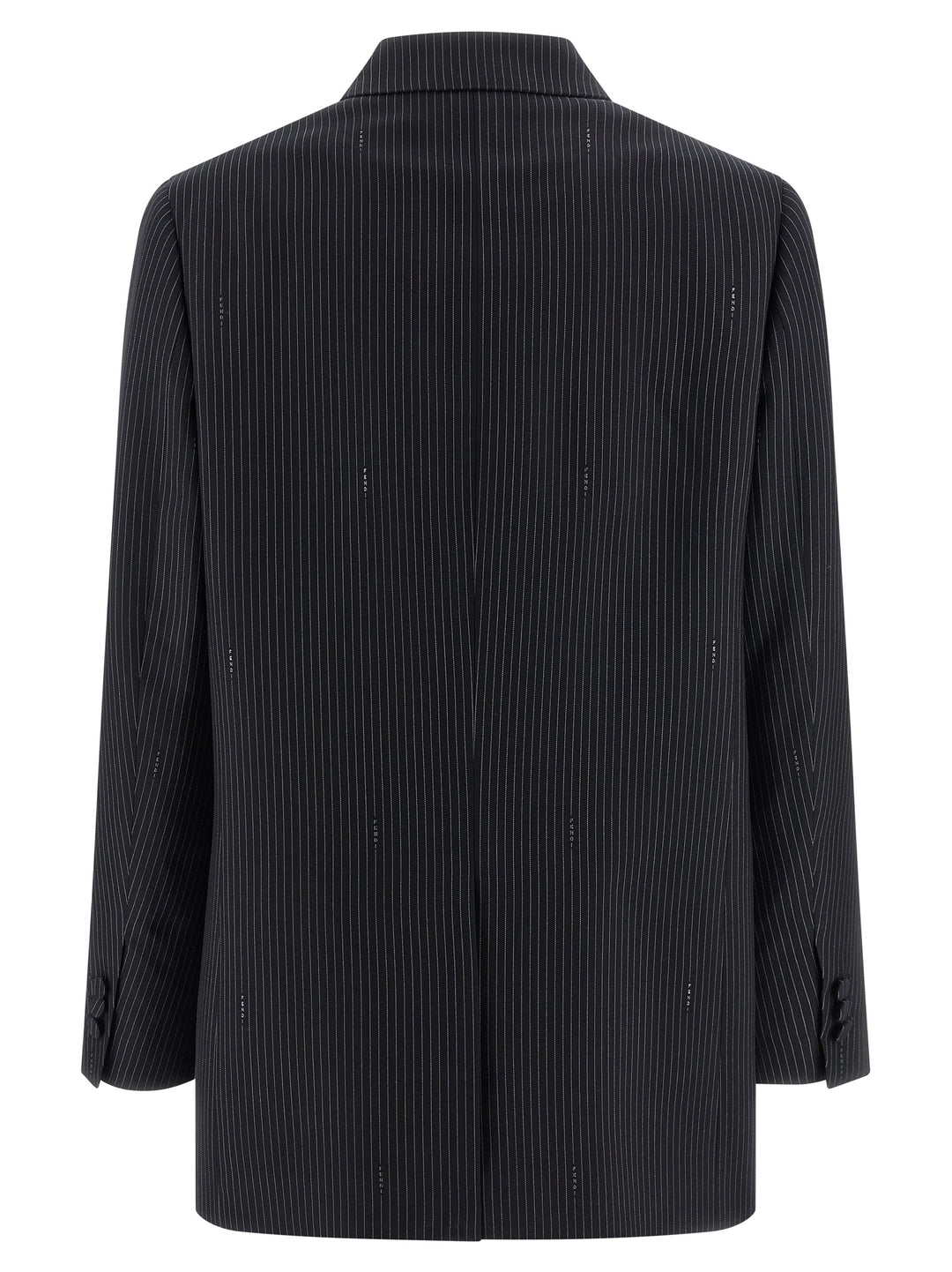 Fendi Pinstripe Wool Blazer BlazerS - Blue | 7a784bae82515987c1426ae686df7ad08bebdffd