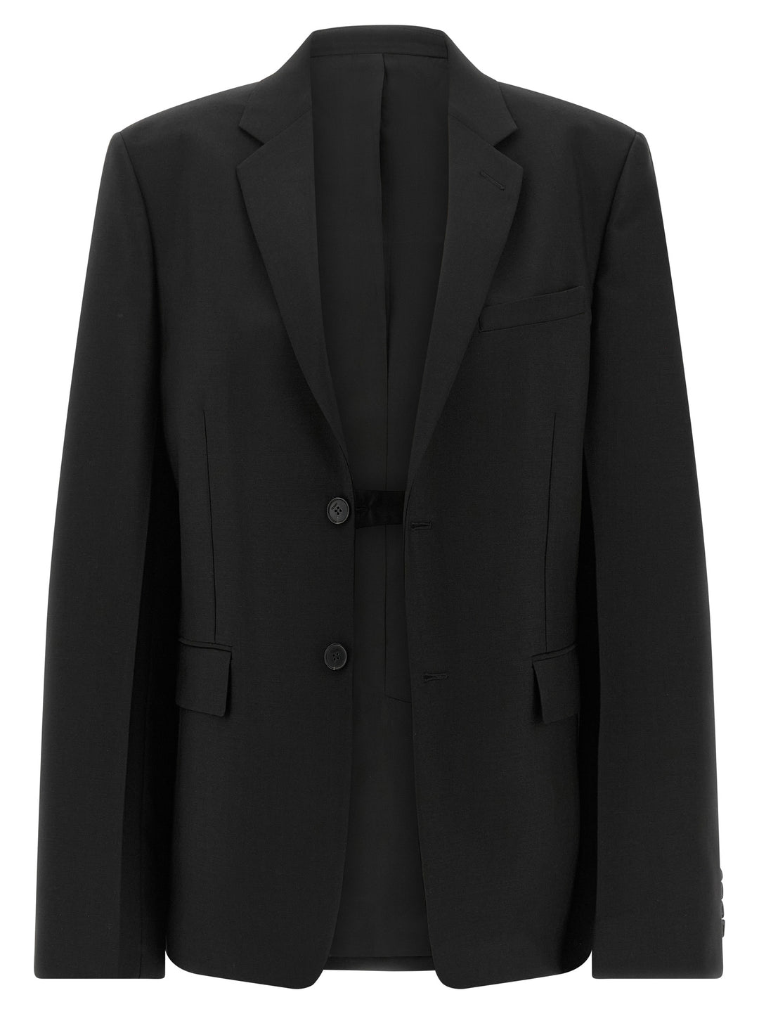 Fendi 2 Buttons Blazer BlazerS - Black | 5ca41847953d81d9d1bd27fe658c87f46a560275