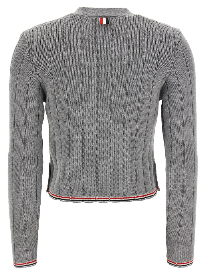 Thom Browne Rwb Sweaters and Cardigans - Gray | 3ab4dcffdb94b68f885067d86ee57f7ab7f32dcc
