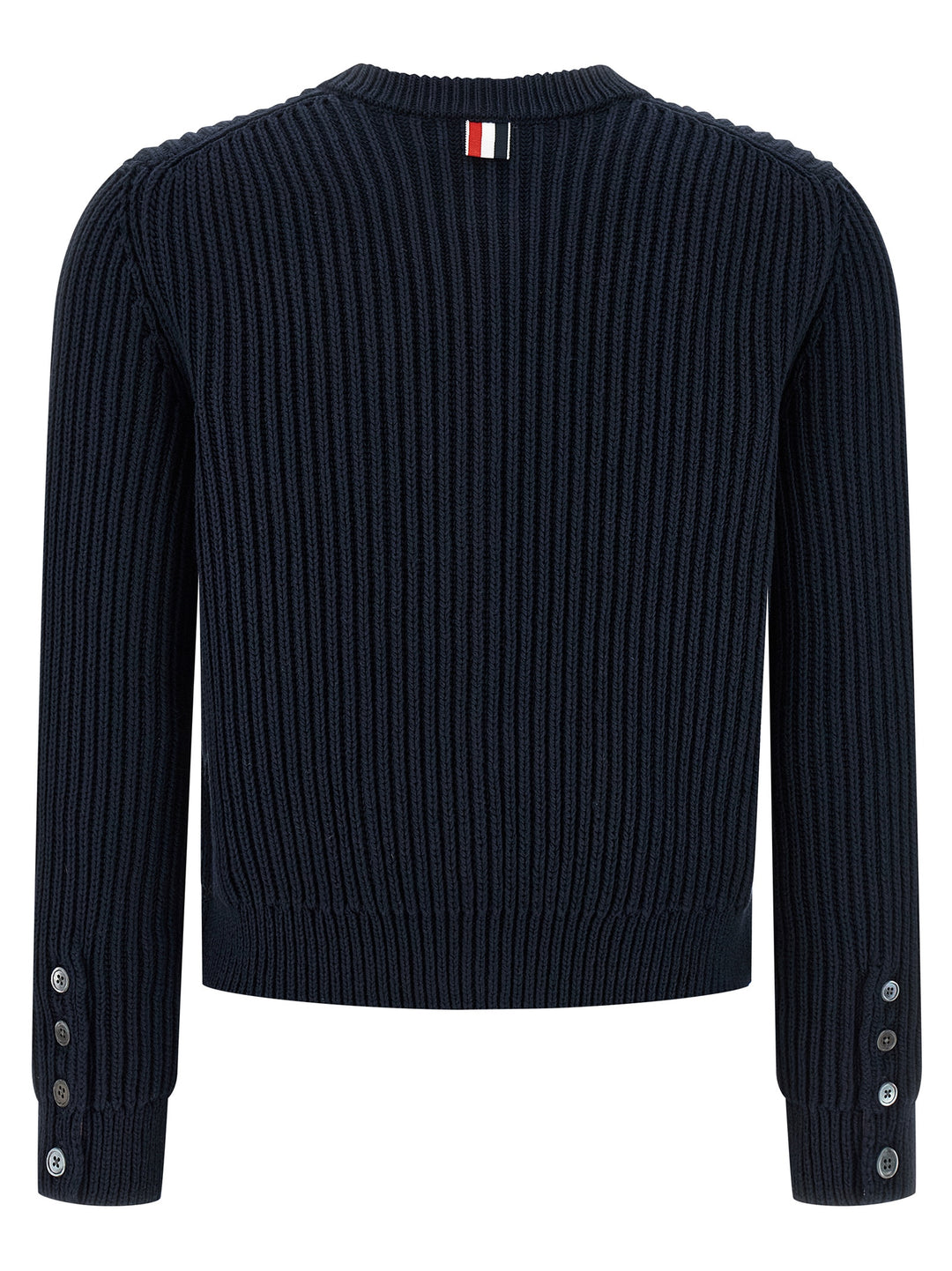 Thom Browne Cropped Cardigan Sweaters and Cardigans - Blue | 04d10b88e9a8348b9b245f507c878ef095b516f2