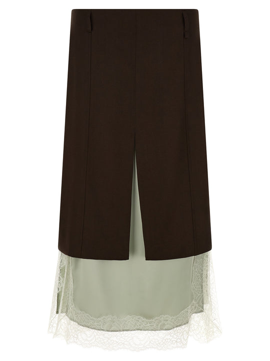 Lila Skirts Brown