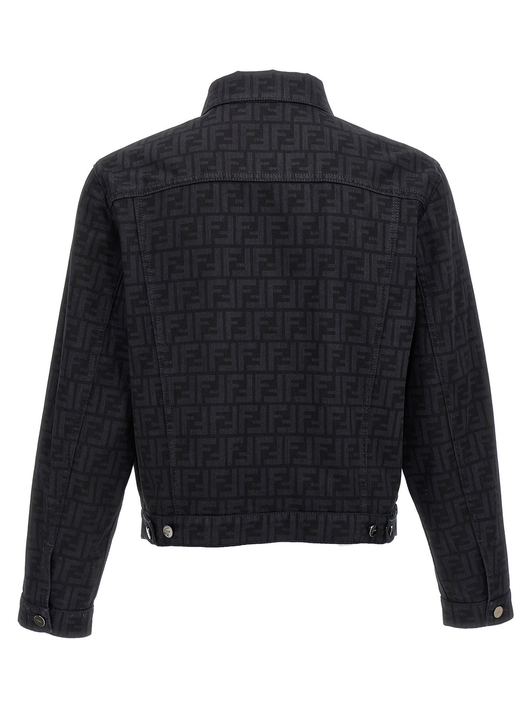 Fendi Ff Puffer Jackets - Black | 9161702f9a7bb6ed17143fe9c79dcbaf769d5197