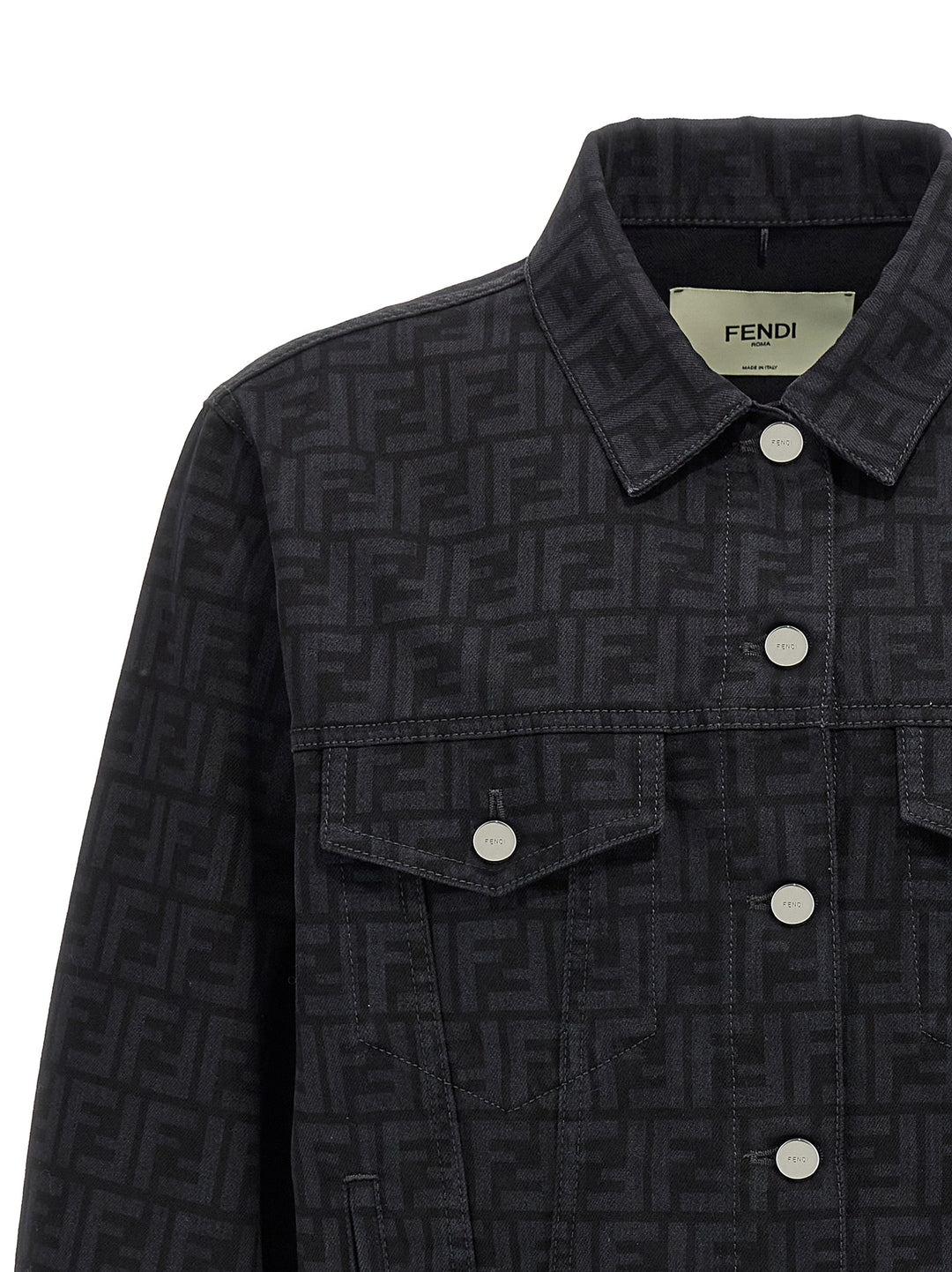 Fendi Ff Puffer Jackets - Black | 2e6409112548494c050243b2548c5dbcfd4dbadd