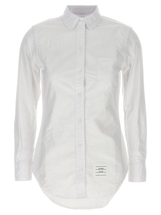 Oxford Cotton Shirt Shirt And Blouse White