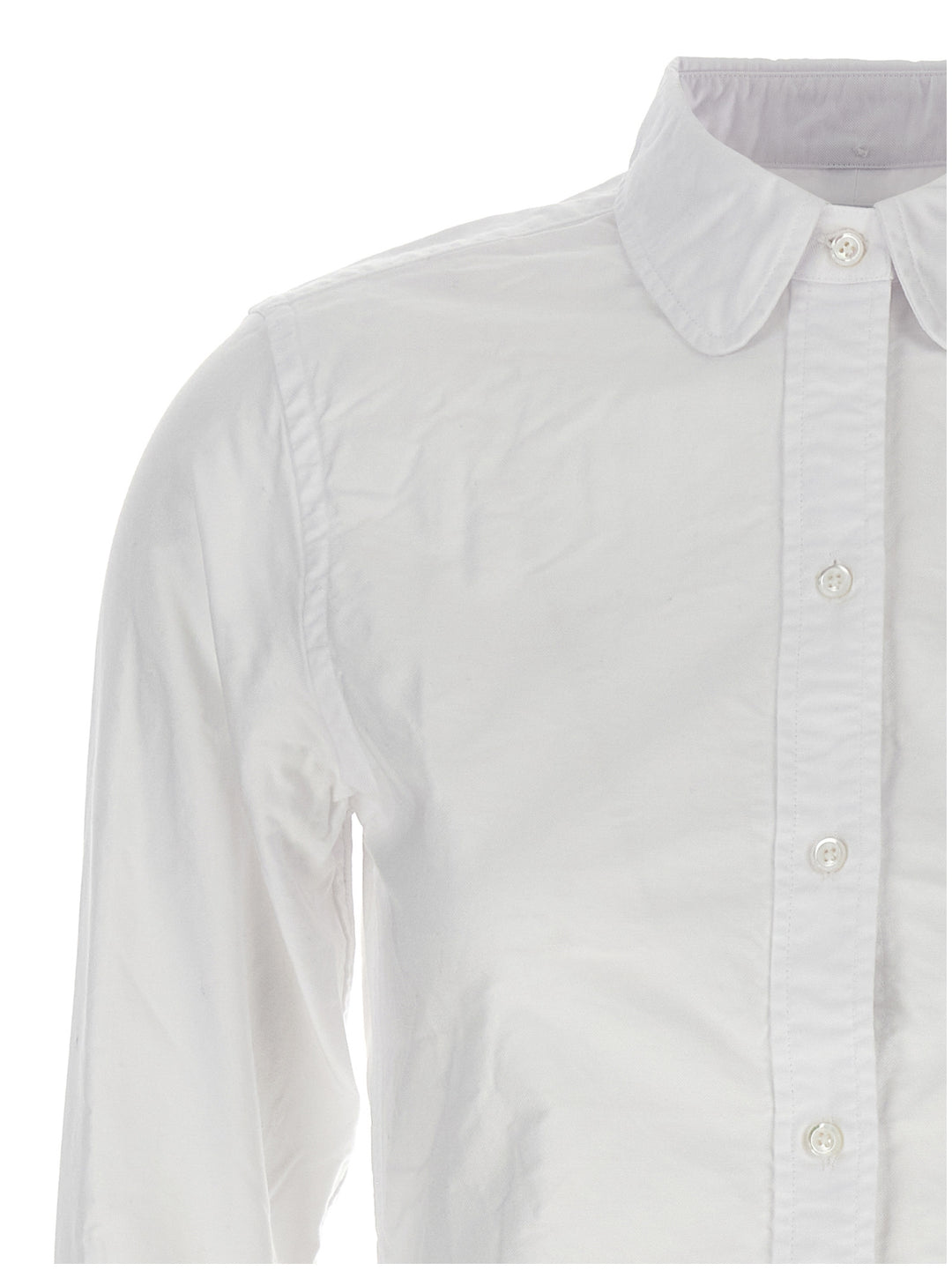 Thom Browne Oxford Cotton Shirt Shirt and Blouse - White | f41a0188b40688ccc195682681a0a41c3b0abc21