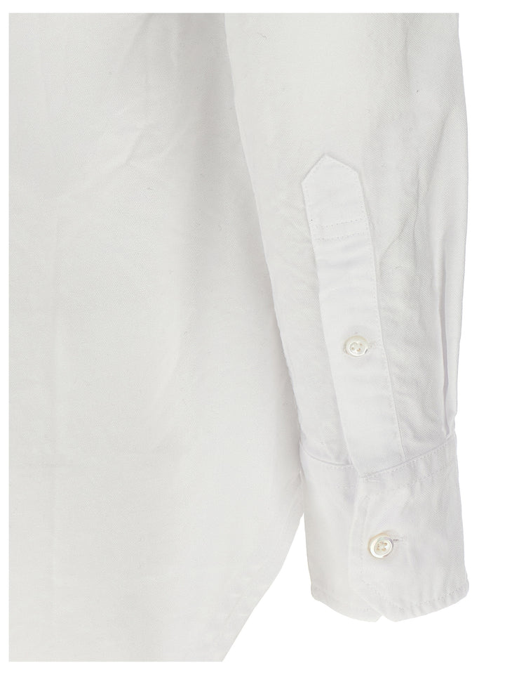 Thom Browne Oxford Cotton Shirt Shirt and Blouse - White | f9ab96e8805ce6c013271dcd41358abbe4069ad8