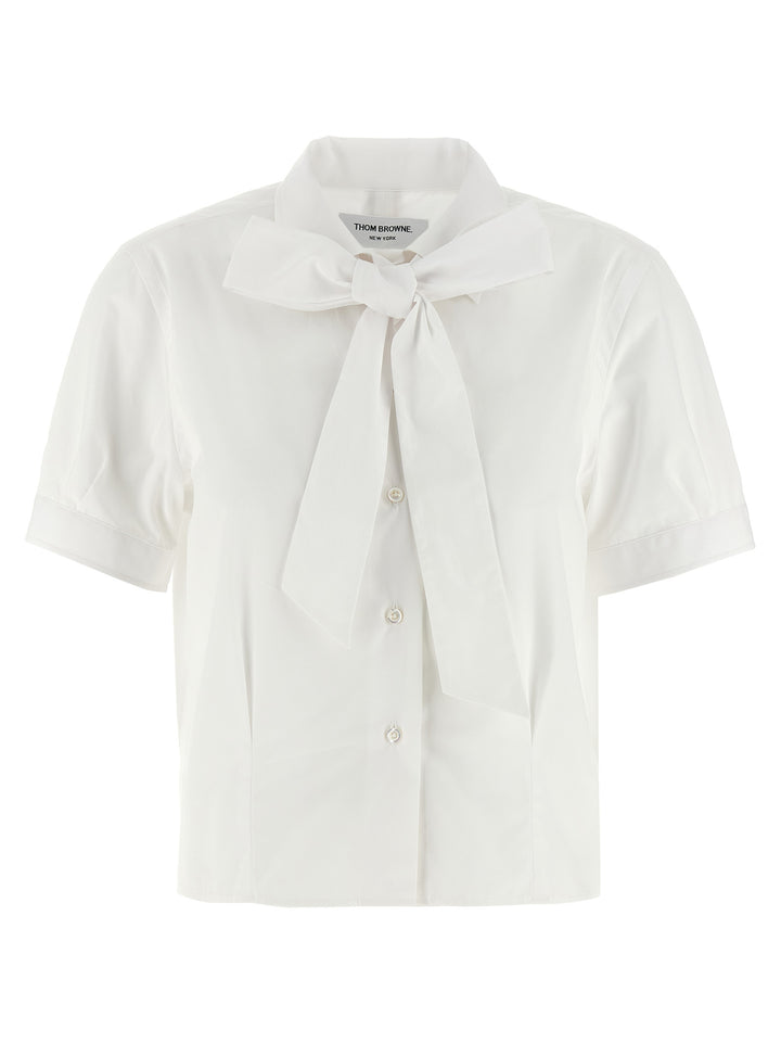 Thom Browne Sash Shirt Shirt and Blouse - White | 84b26e3bf1bcd46d7a8e90935ff2d56a520d40a7