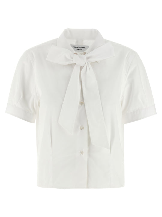 Sash Shirt Shirt And Blouse White