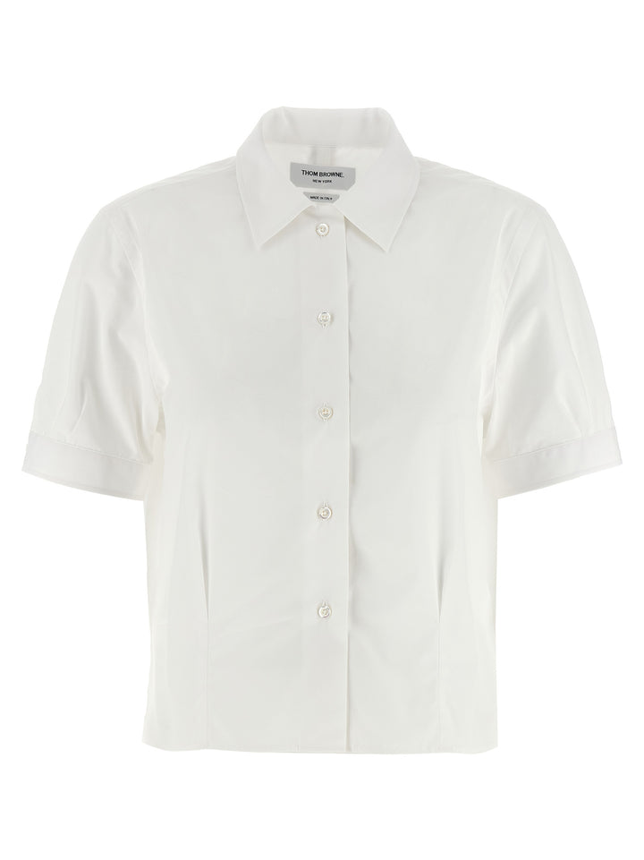 Thom Browne Sash Shirt Shirt and Blouse - White | c5beaecdb702379c57588f2190a32e82d664ec37
