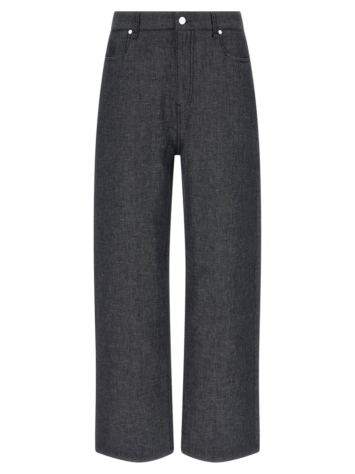 Fendi Ff Selleria Jeans - Gray | 3f3f48e05a25e21a08871b067a963886b76dd4d2