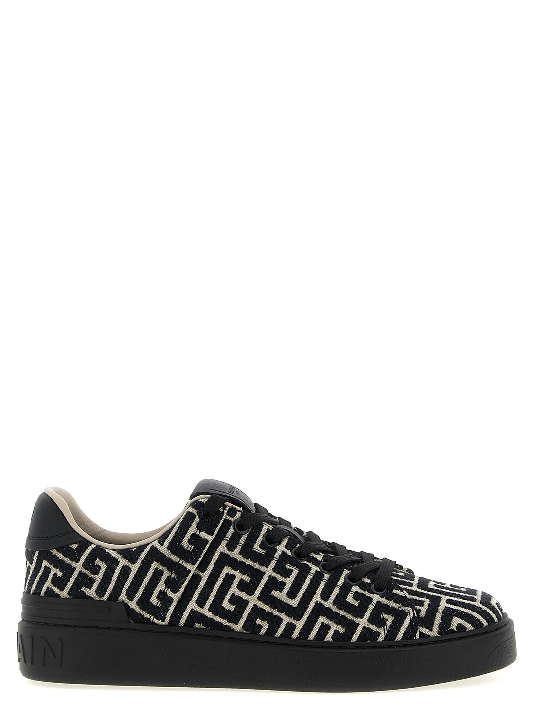 Balmain B-Court Sneakers - Black | 37e0f628d072b2447ee9964c4ad88c84ee393a6e