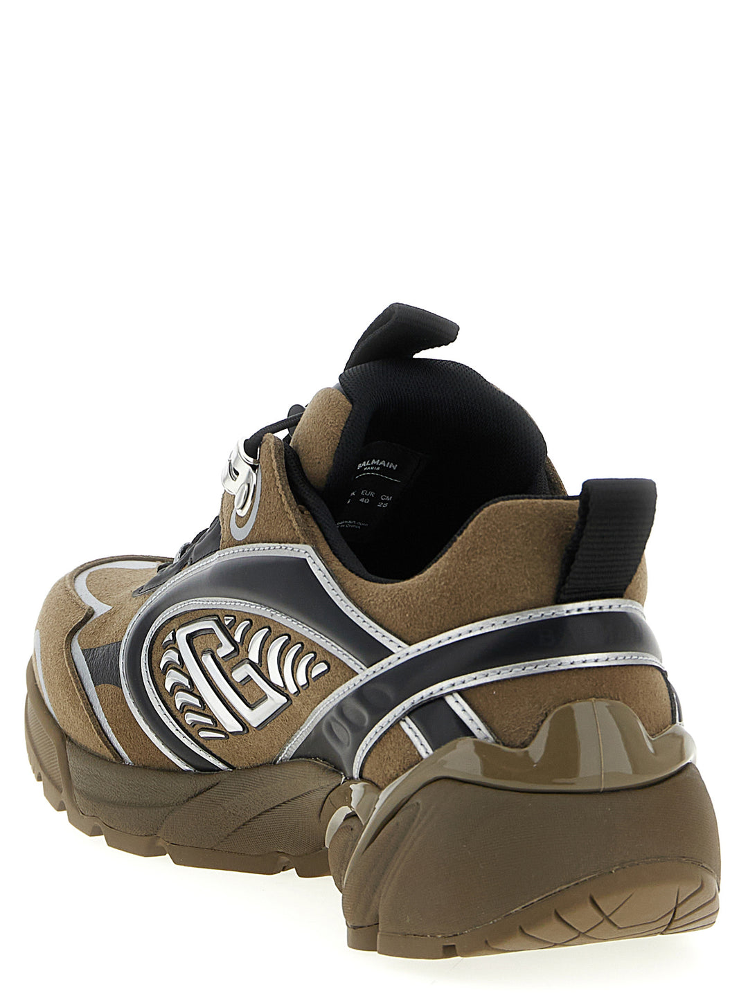 Balmain Cosmic Dust Sneakers - Green | bbf6b1a70ad425acfefd853c69bc1ff723978a22