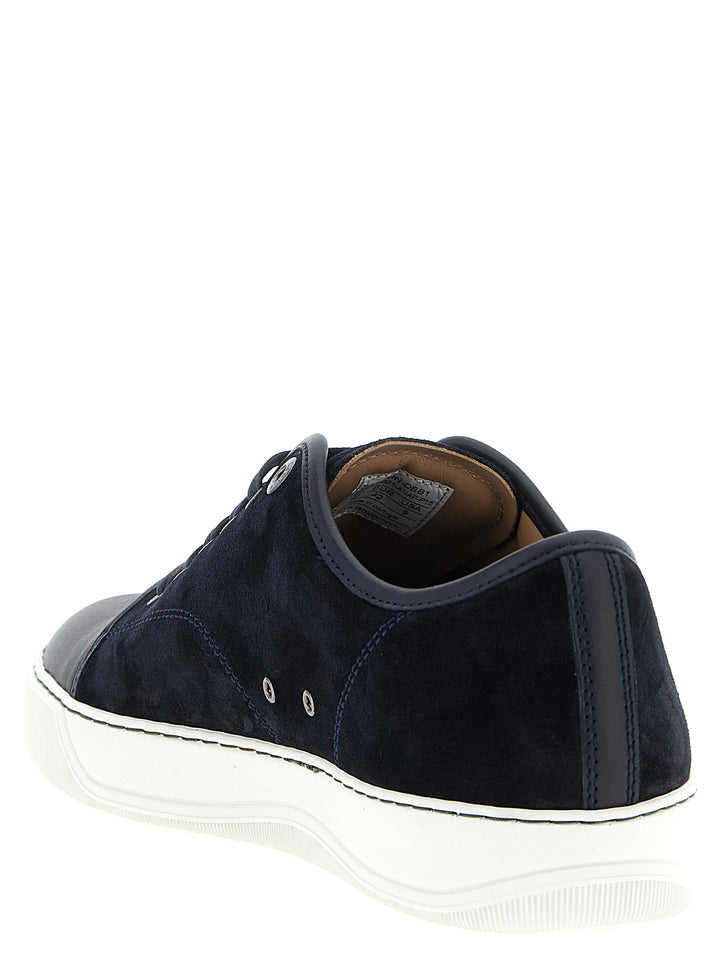 Lanvin Suede Sneakers - Blue | 294e00699a6fa3c177cbec5e40aaaaf2738ac4d1