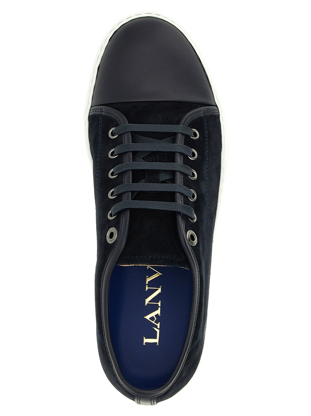 Lanvin Suede Sneakers - Blue | ed8a590cadcb2530c1cae4107dd562c22d3f63f8