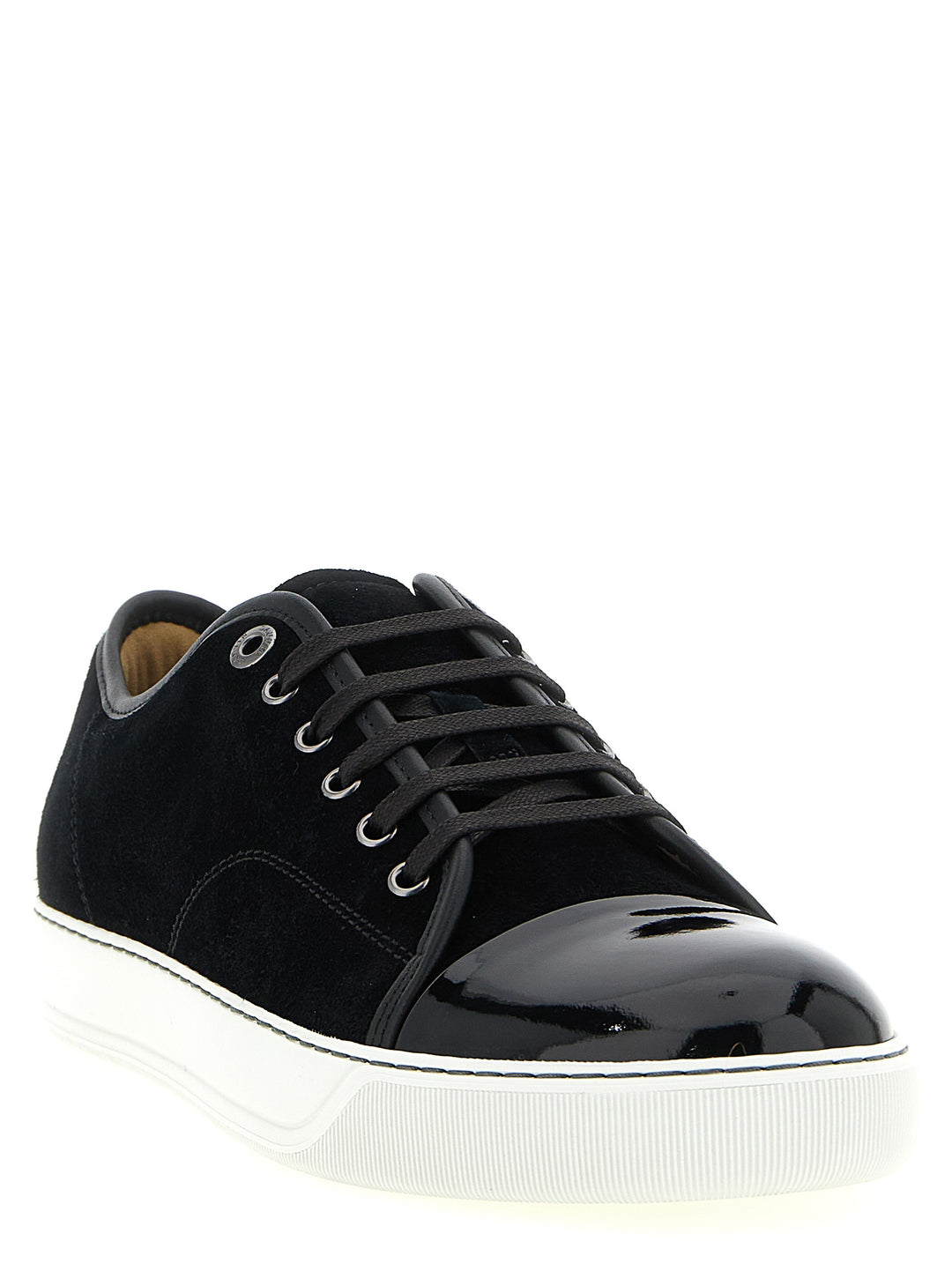 Lanvin Basket Sneakers - Black | c196ddf9bbd6d81f33a2fdc8f5d888919d398521
