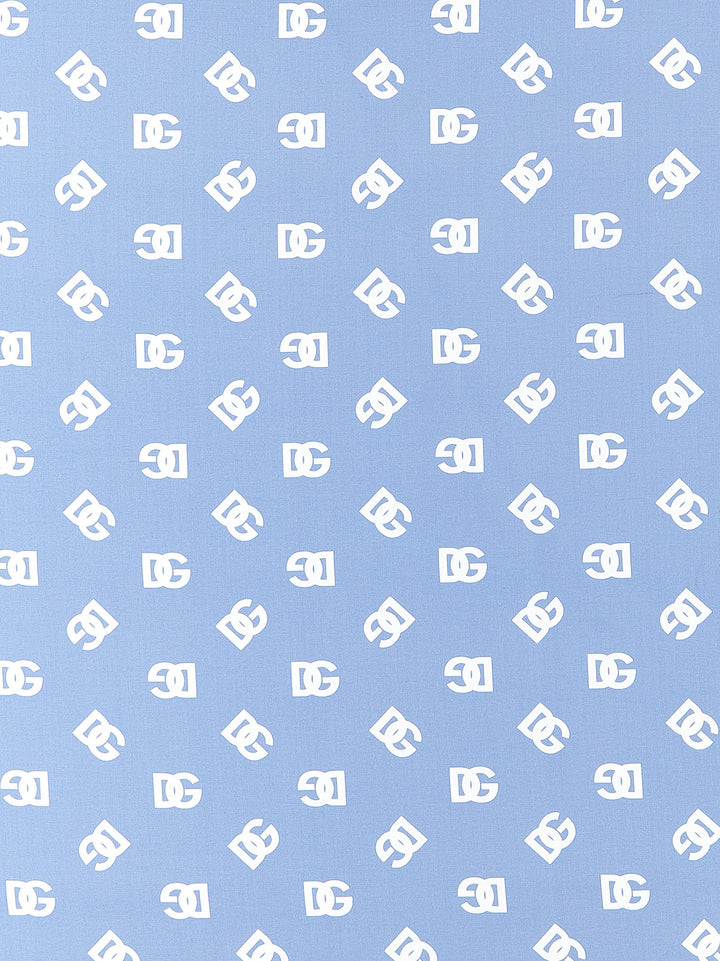 Dolce & Gabbana Logo Scarf Scarves and Foulards - Light Blue | fe6b3052e05ea75437dc2900333d6da805834fd7