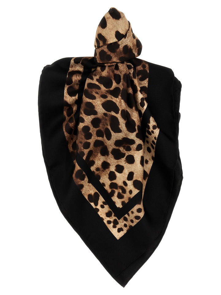 Dolce & Gabbana Leopard Scarves and Foulards - Brown | 4f6136caa2902d20e435285a7a97f09fa8d6c1cf