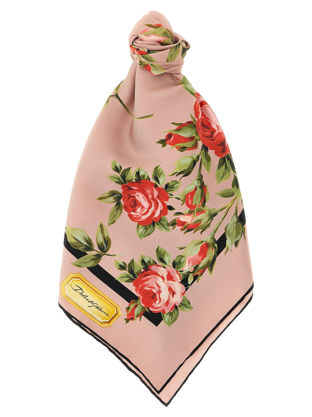 Dolce & Gabbana Bouquet Rose Scarves and Foulards - Pink | bbe2e77e86ee8865f98f712b6c0fce5d6ff03113