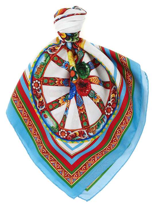 Carretto Scarves And Foulards Multicolor