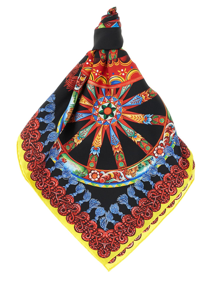 Dolce & Gabbana Carretto Scarves and Foulards - Multicolor | 7389e818a6c41aff1e0cc6be5b3db0f71da95b78