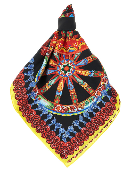 Carretto Scarves And Foulards Multicolor