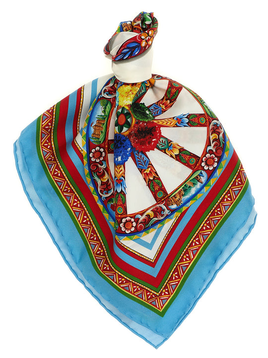Carretto Scarves And Foulards Multicolor