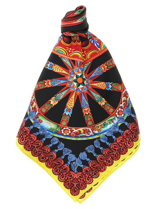Carretto Scarves And Foulards Multicolor