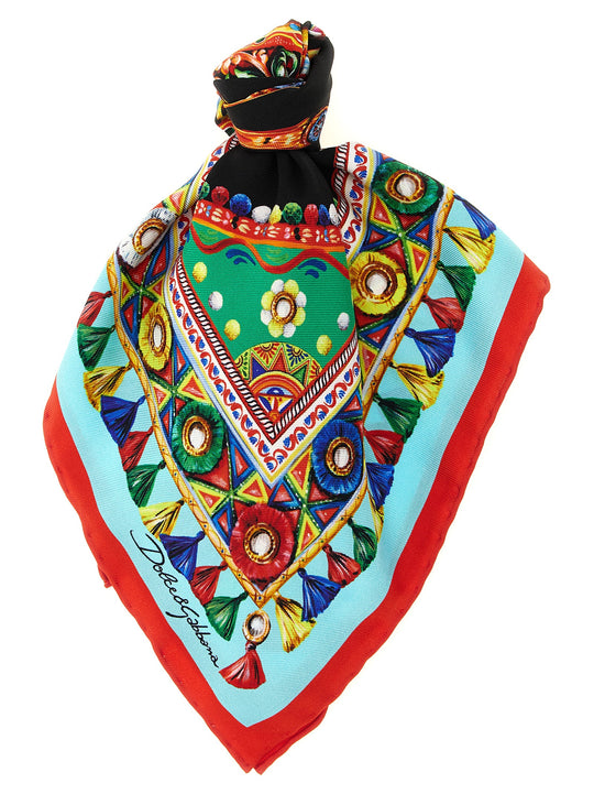 Carretto Scarves And Foulards Multicolor