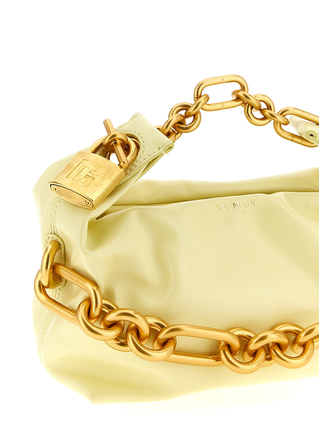 Balmain Sync Mini Hand Bags - Yellow | dacbab11185fe9c3cf63623915bf8b35ee8c5823