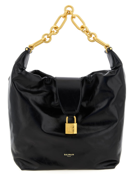 Sync Hobo Shoulder Bags Black