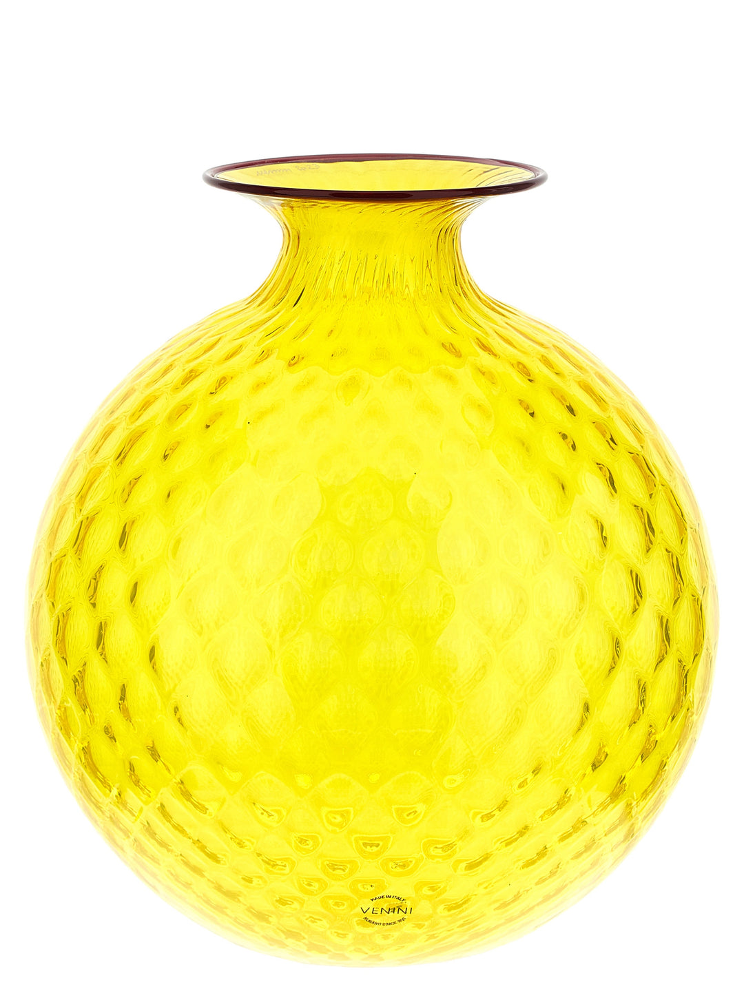 Venini Monofiore Balloton Vases - Yellow | 94688e2aa3d7de85924e07bdd9a885d6bfc70763