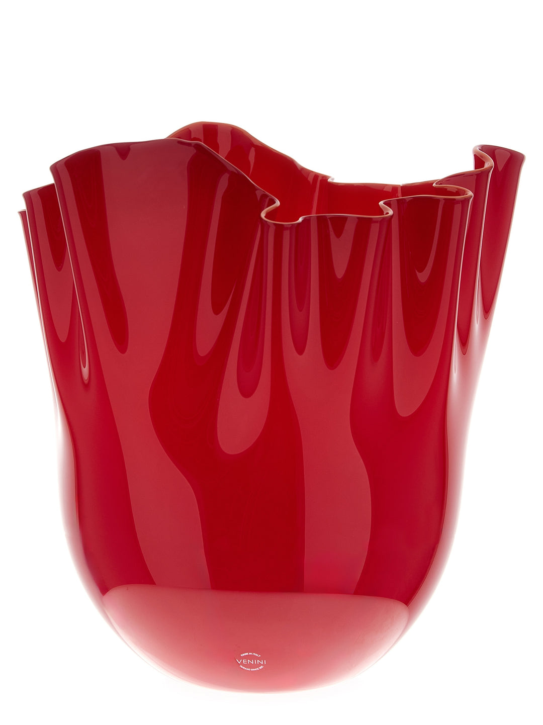Venini Fazzoletto Vases - Red | ad707fe3e5b4b895416fb46a6dd58ba9ac135255