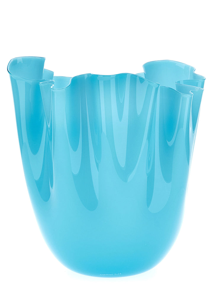 Venini Fazzoletto Vases - Light Blue | 7bb8b86a04dd0cf488ae941a2b0dbac5c9d998d7
