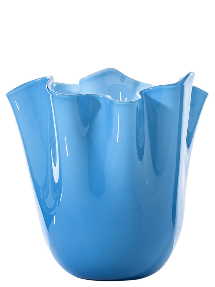 Venini Fazzoletto Vases - Blue | b8feffed5d5b7ae6ba940170cedbf5b0a08d3800