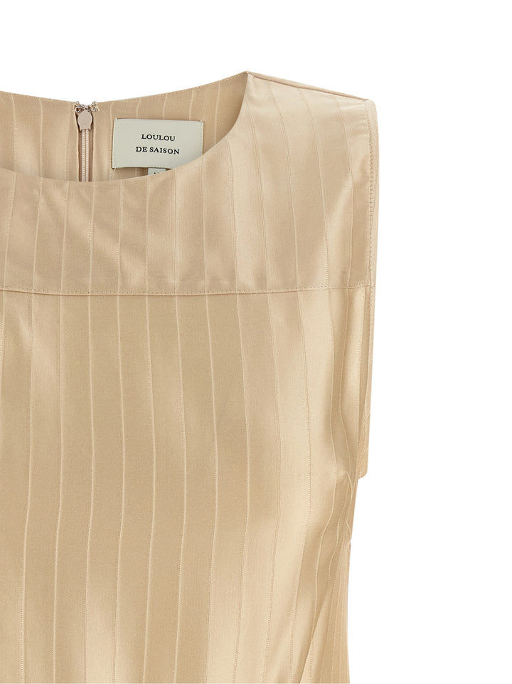 Loulou De Saison Fonda Tops - Beige | 961bfcd03ef4c281b98f3aaf7867c64558fd3051