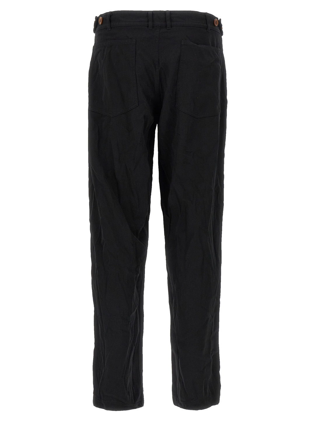 Comme Des GarçOns Shirt Crinkled Pants - Black | 50fb50d1d24f3668cb0e7b9ddf0b61b5b607dd89