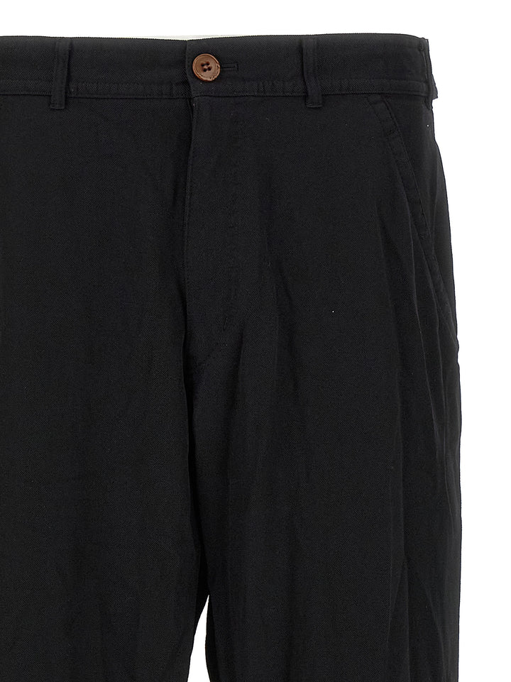 Comme Des GarçOns Shirt Crinkled Pants - Black | 486125631ace7540760e0b82ff50f53baeed315f