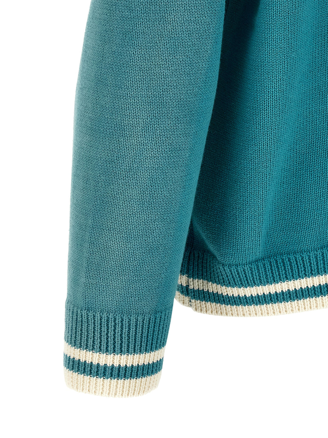Found Fin Varsity Sweaters and Cardigans - Blue | d984ae12e0584f4b6d4c96ec16fdfb36502c02cf