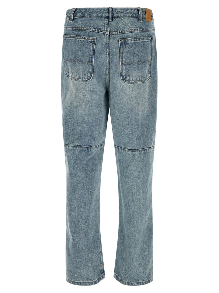 Found Hand Art Jeans - Blue | aa29e2c62b6c50d121ef0fe2312ee039ecaf1fea