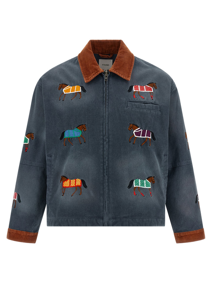 Found Lariat Puffer Jackets - Blue | 6bc0c32e163412537c3d94684e654576e1069b82