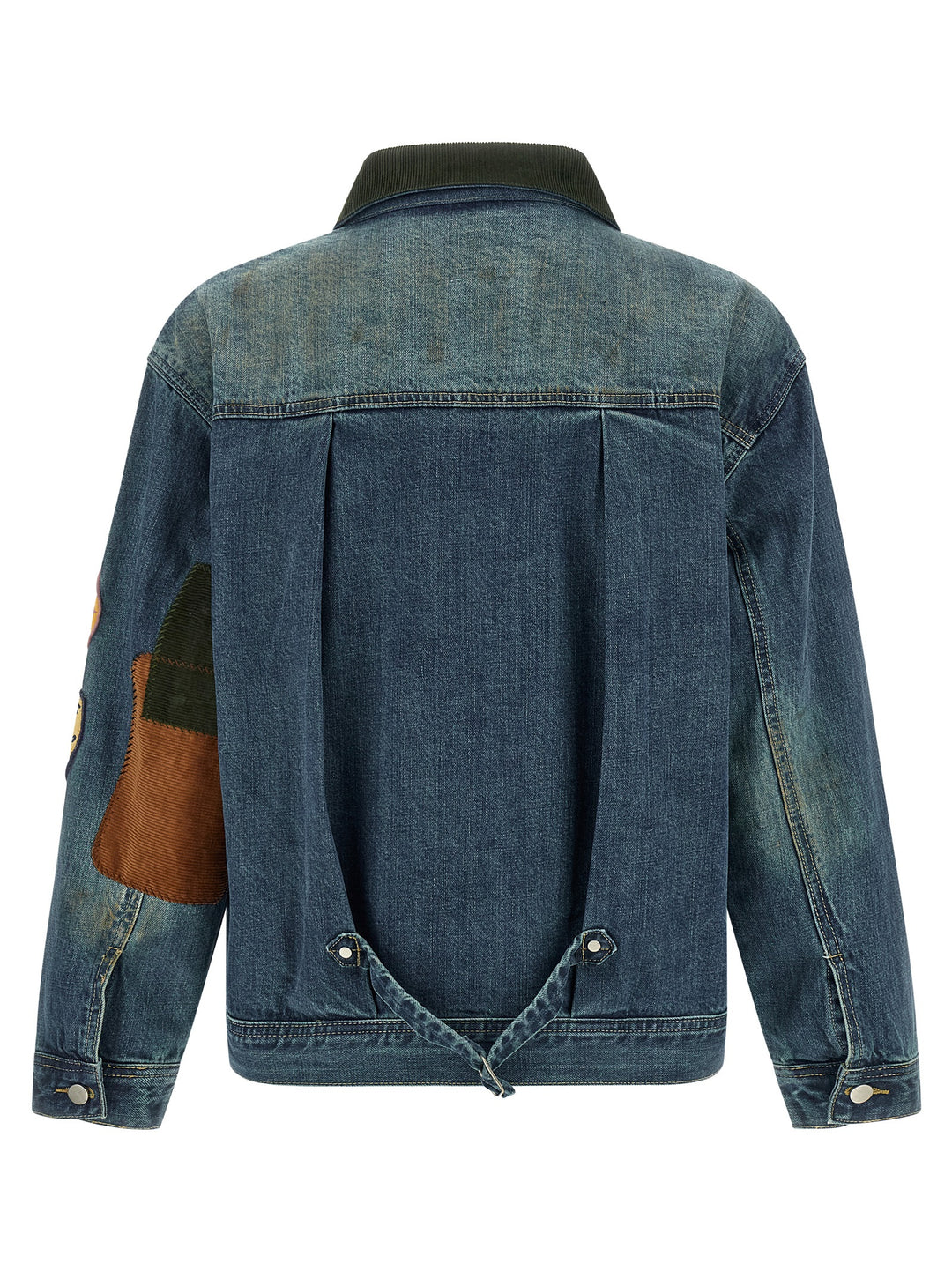 Found Patchwork Puffer Jackets - Blue | ab34ba5f2168c992dd817f7e288004438d06cfe6